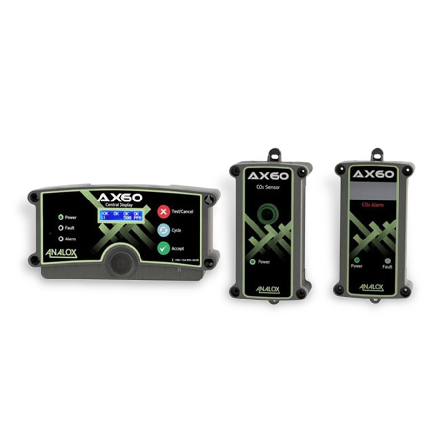 Stationary CO2 detector AX60 – ANALOX