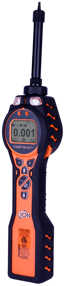 PID detektor VAC Tiger Select - nøgle funktioner