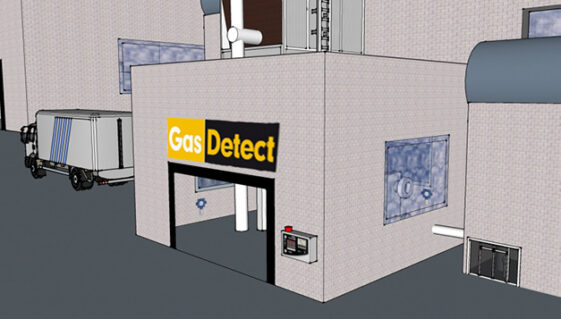 Gasdeteketor til Pakkeri - effektiv detektering af gaslækager